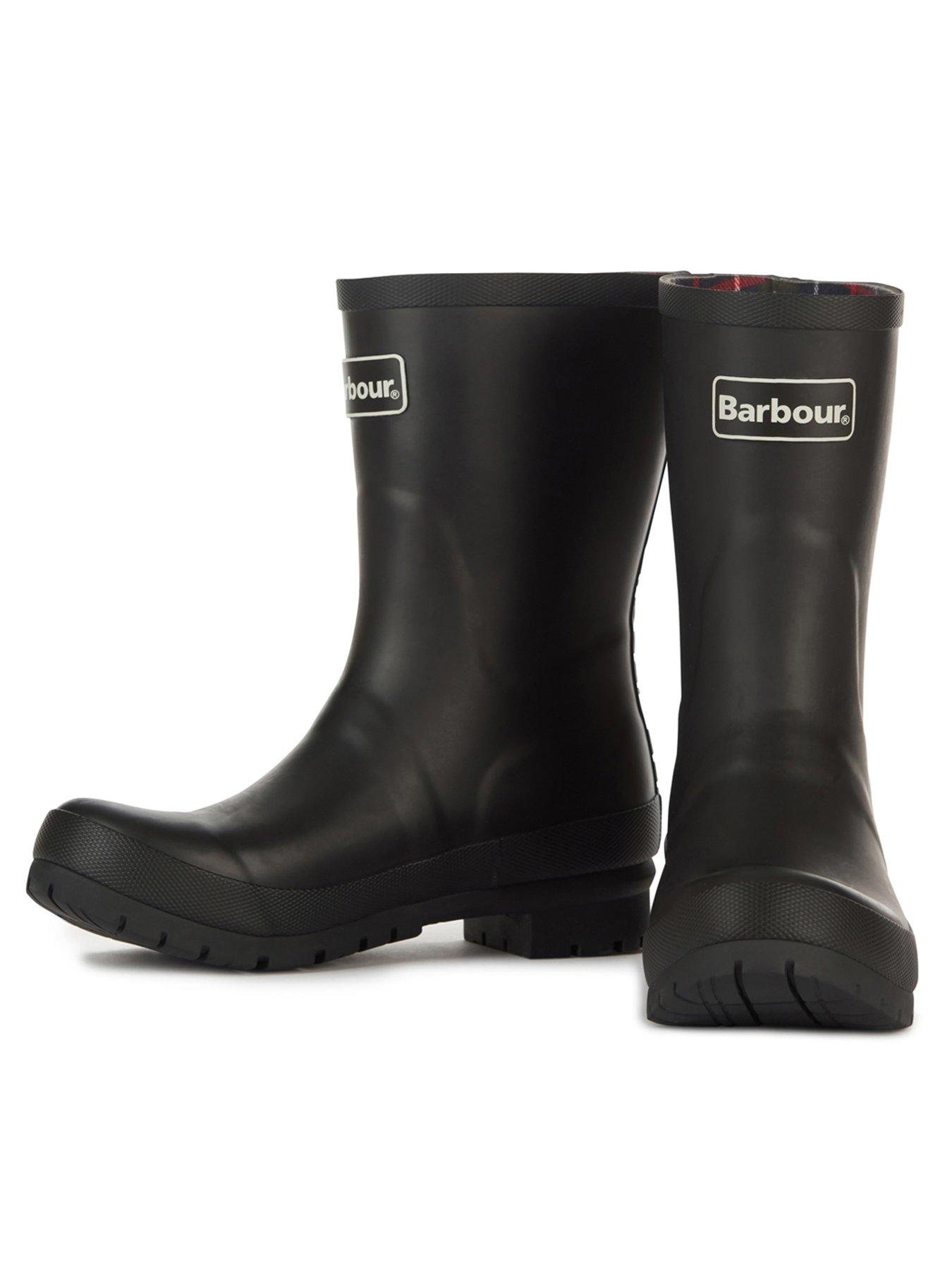 Image 5 of 5 of Barbour Banbury Mid Length Wellington Boot - Black