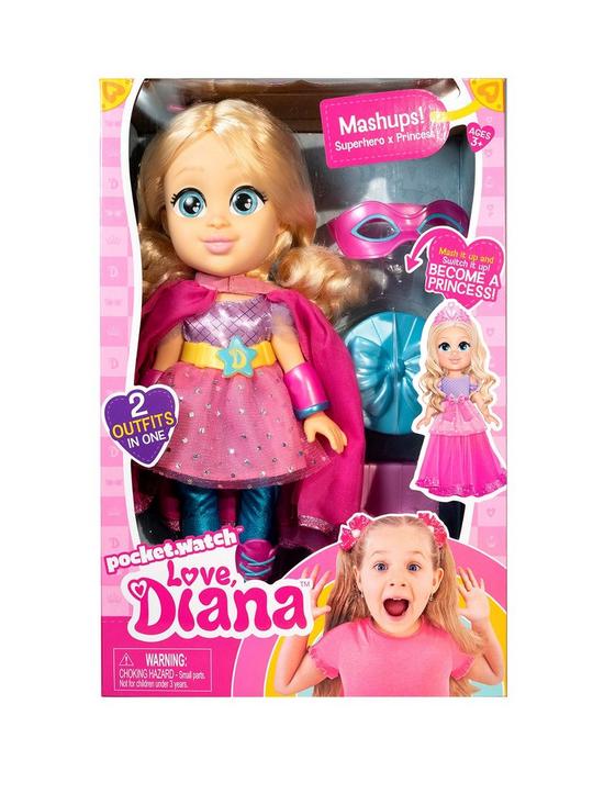front image of love-diana-13-love-diana-mashup-doll-princesssuper-hero
