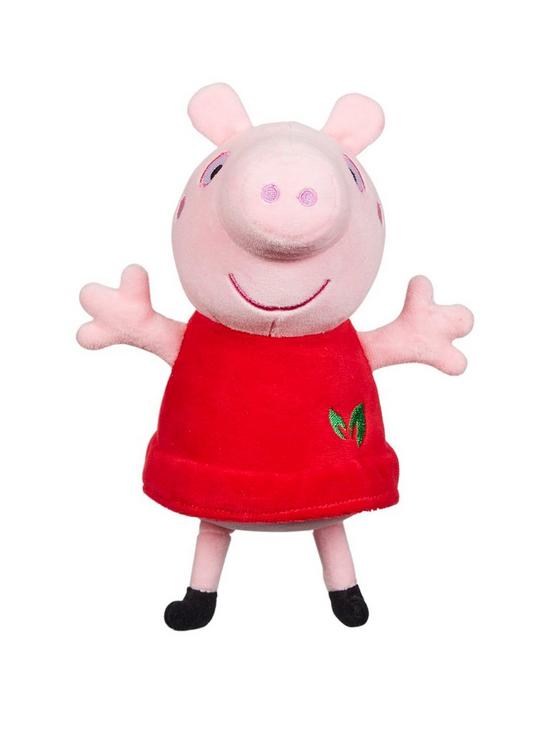 front image of peppa-pig-red-dress-peppa