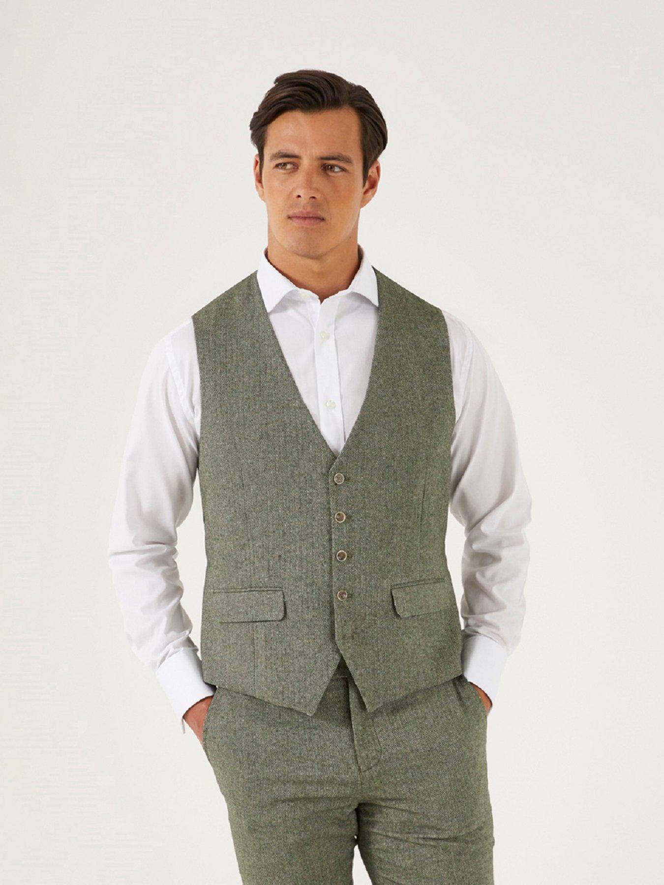 undefined Jude Standard Waistcoat - Green