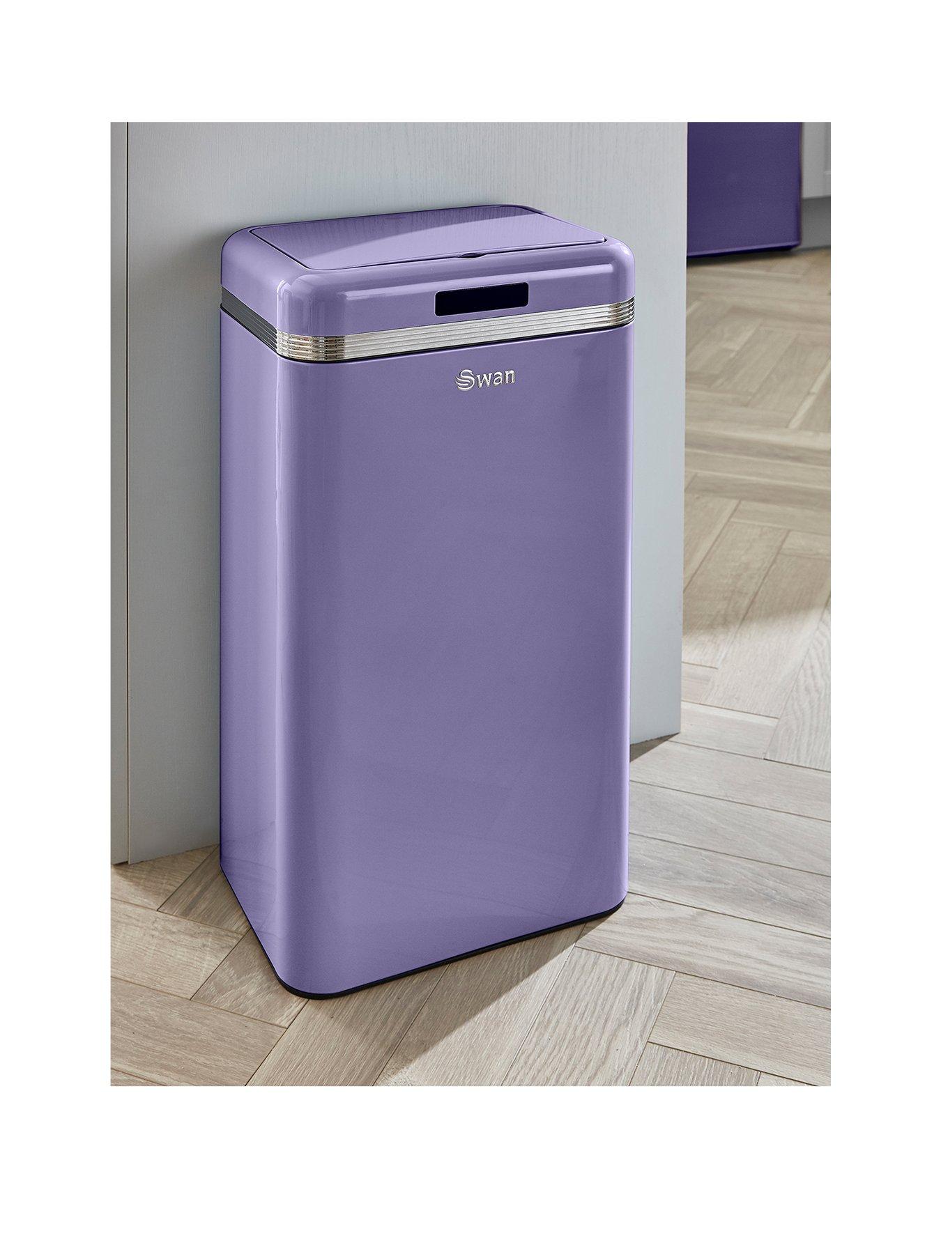 Swan Retro 45Litre Square Sensor Bin