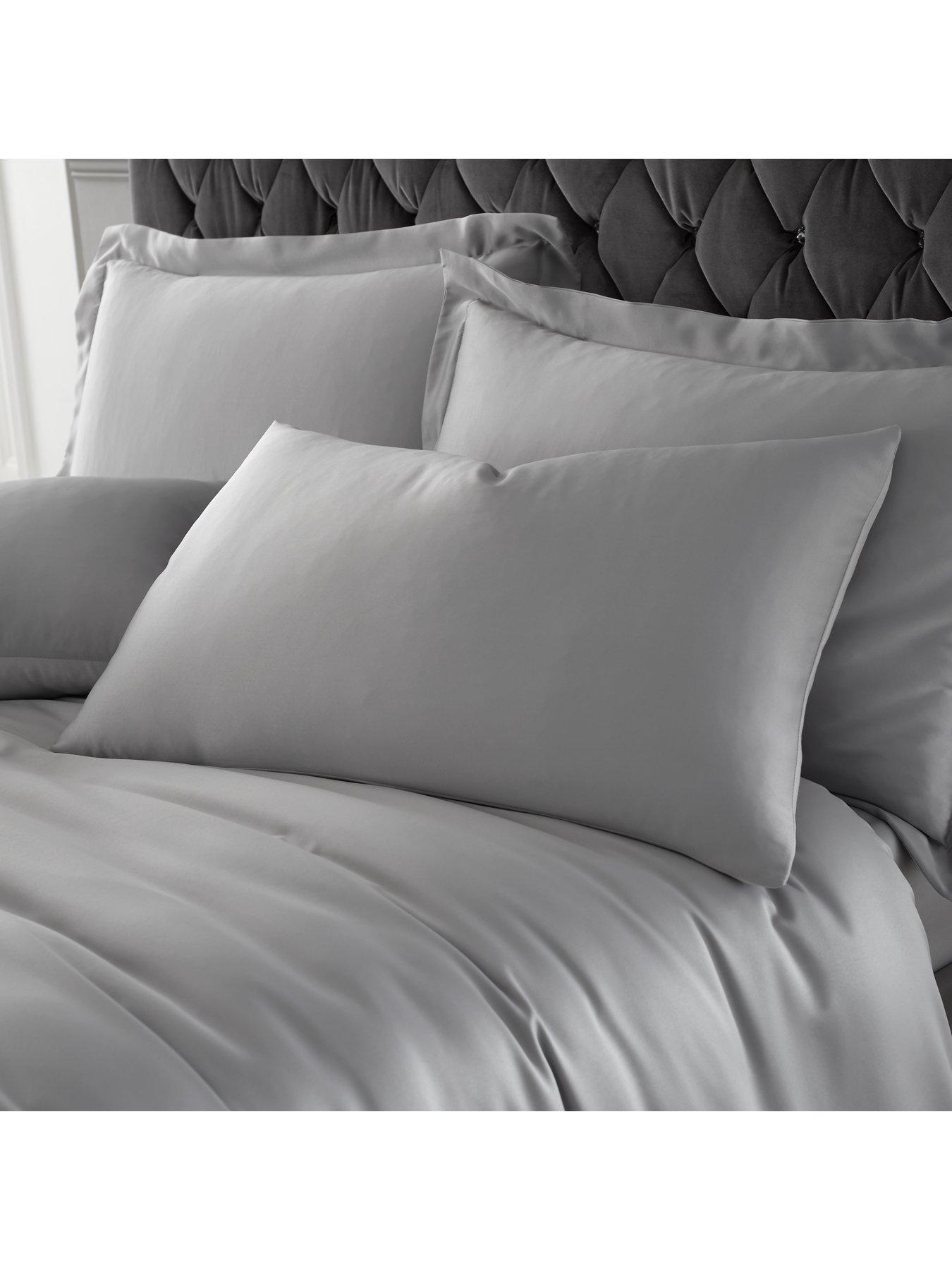 Catherine Lansfield Standard Pillowcase Pair - Blush