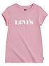  image of levis-girls-modern-vintage-logo-t-shirt-pink