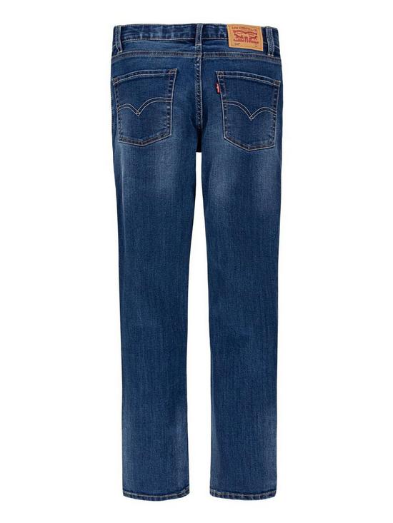 back image of levis-boys-510trade-skinny-fit-everyday-performance-jean-mid-wash