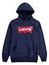  image of levis-boys-classic-batwing-hoodie-navy