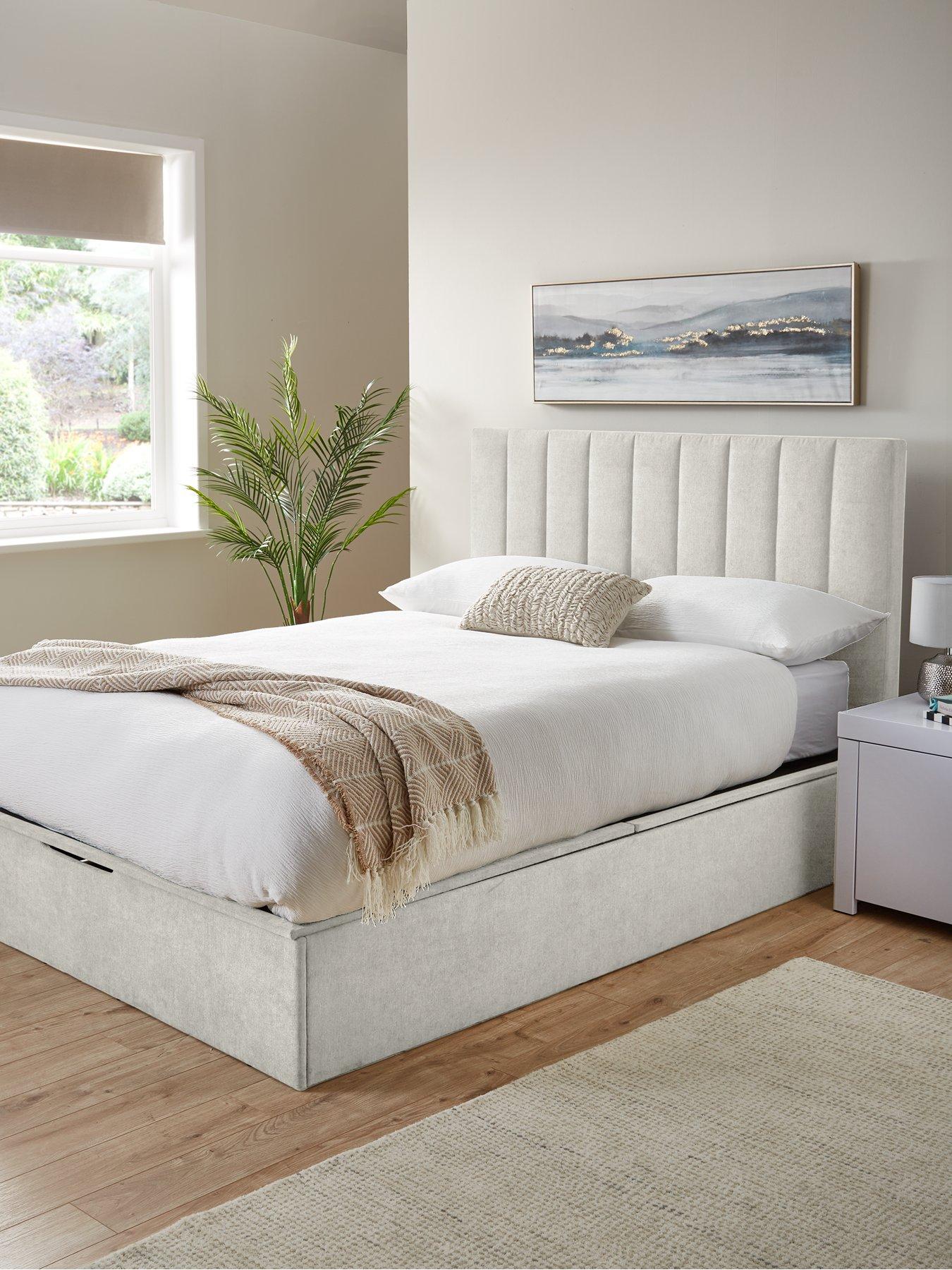 Very Home Nova End Lift Storage Ottoman Up Bed with Mattress Options (Buy  &  SAVE!)