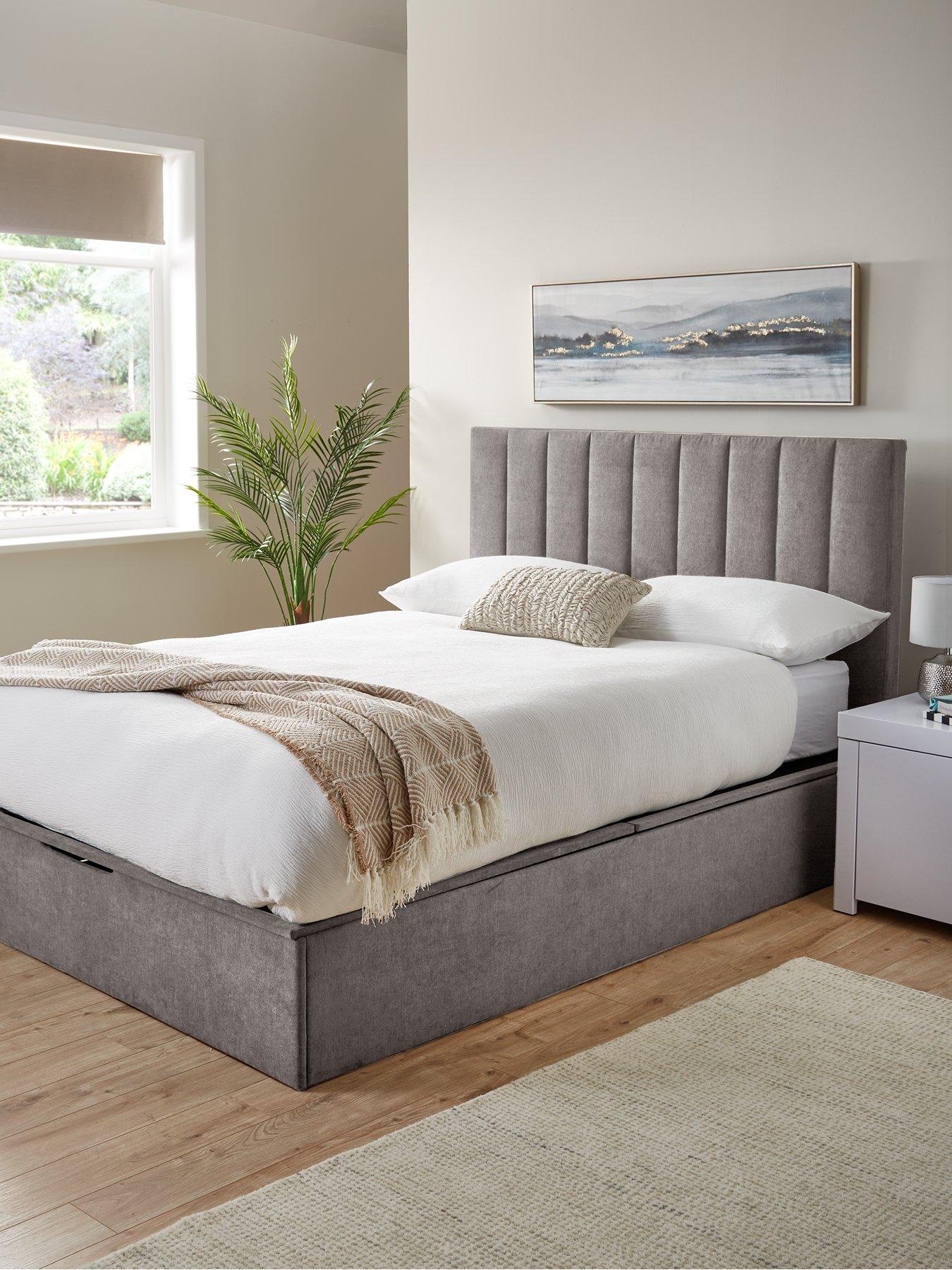 Very Home Nova End Lift Storage Ottoman Up Bed with Mattress Options (Buy  &  SAVE!)