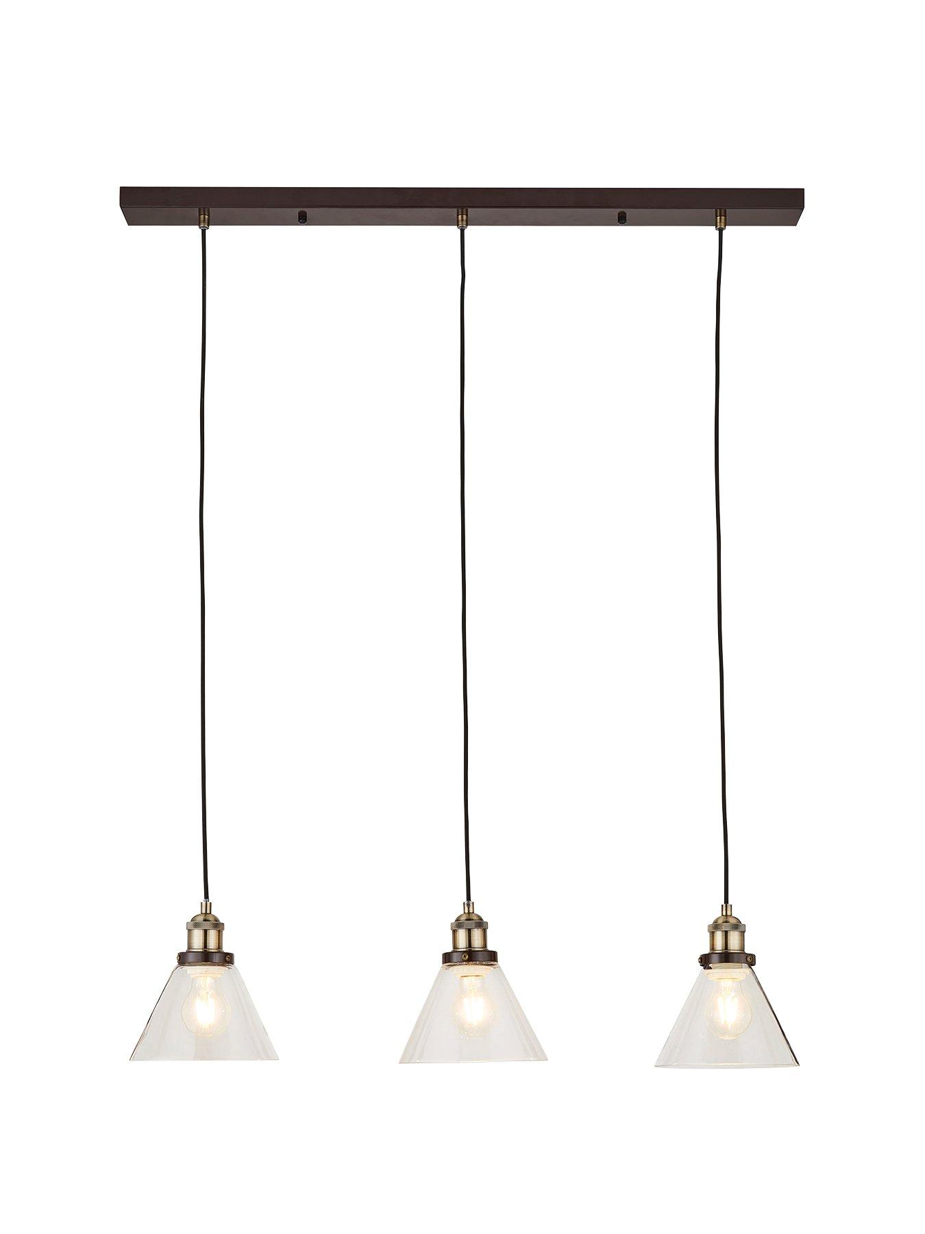 undefined Newark 3 Light Diner Bar