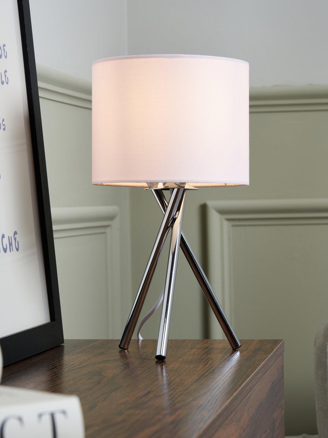 image of the-very-collection-tripod-bedside-table-lamp-pink