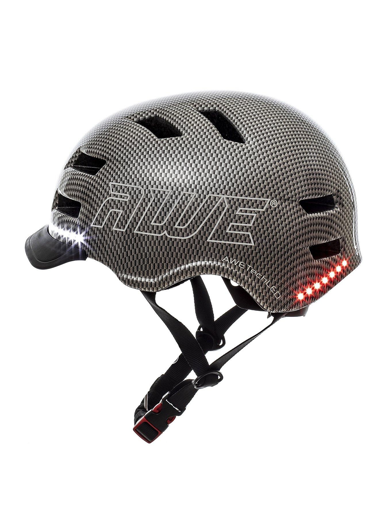 AWEAir Adult Bicycle/Bike Helmet Medium 55-58cm Black/Red CE EN1078:2012+A12012 
