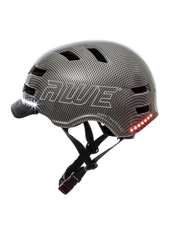 front image of awe-e-bikescooterbicycle-junioradult-helmet--nbsp55-58cm-graphite-grey-ce