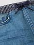  image of mini-v-by-very-boys-knitted-waistband-jeans-light-wash