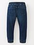  image of mini-v-by-very-boys-2-pack-pull-on-carrot-fit-jeans-bleach-washmid-wash