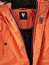  image of v-by-very-boys-back-to-school-faux-fur-hooded-parka-orange