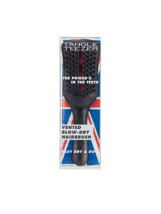 stillFront image of tangle-teezer-the-easy-dry-go-vented-hairbrush-jet-black
