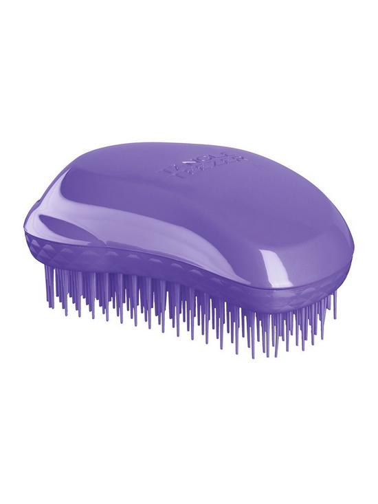 front image of tangle-teezer-the-thick-curly-detangling-hairbrush-lilac-fondant