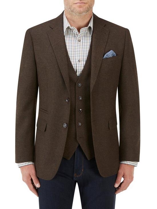 front image of skopes-chadwick-tailored-jacket-brown