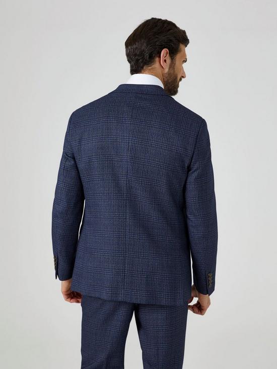 stillFront image of skopes-woolf-tailored-jacket-navy-checknbsp