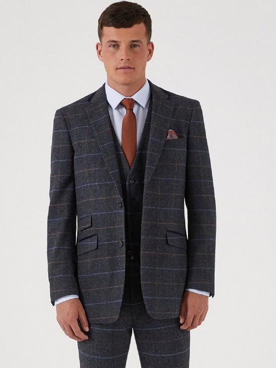 front image of skopes-doyle-tailored-jacket-check
