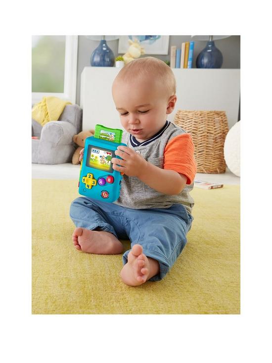 front image of fisher-price-laugh-amp-learnnbsplilrsquo-gamer