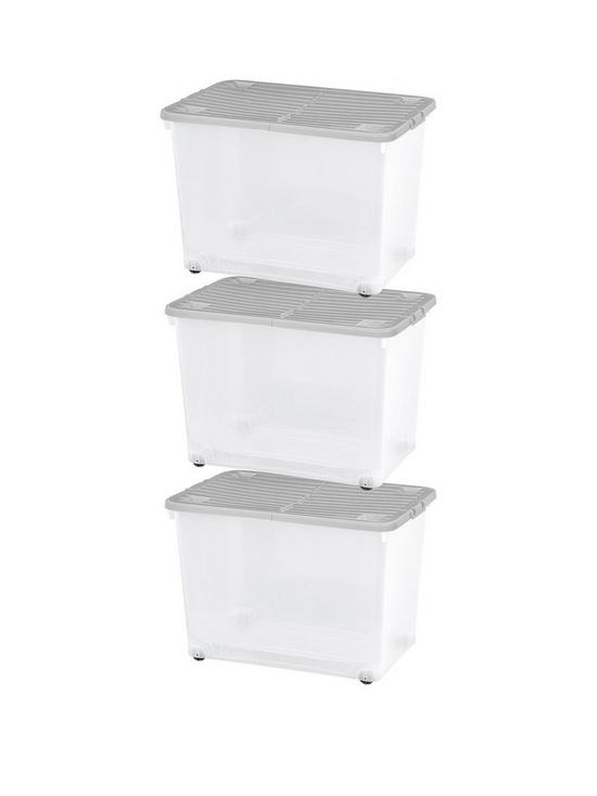 front image of wham-set-of-3-80l-wheeled-boxes-with-folding-lid-80-litre