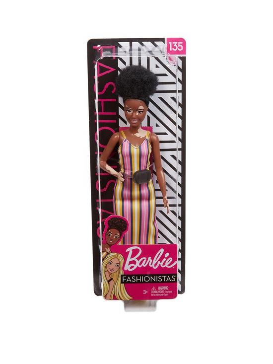 stillFront image of barbie-fashionistas-doll-striped-dress-vitiligo