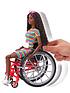  image of barbie-doll-with-wheelchair-and-ramp