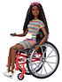 image of barbie-doll-with-wheelchair-and-ramp