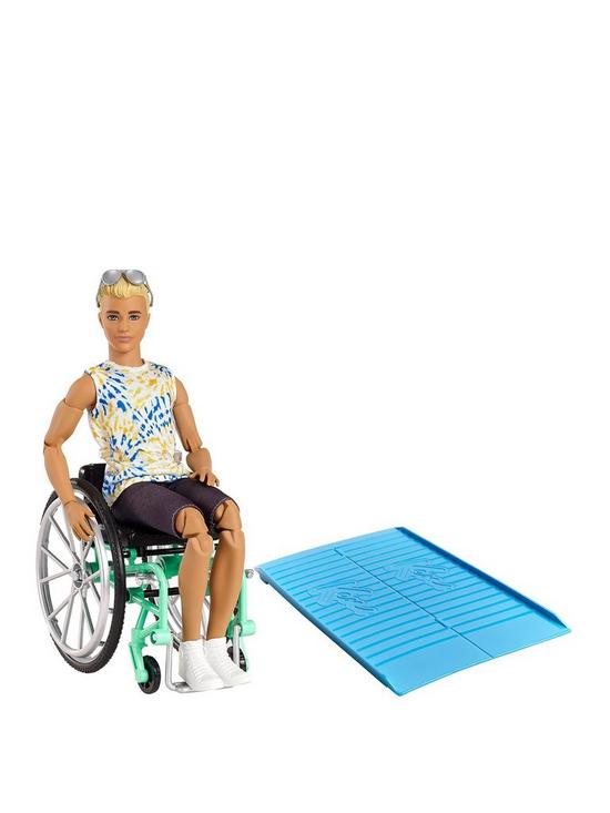 front image of barbie-ken-fashionistas-with-wheelchair-and-ramp