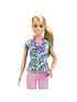  image of barbie-careers-nurse-doll-with-scrubs-clothes-and-accessories