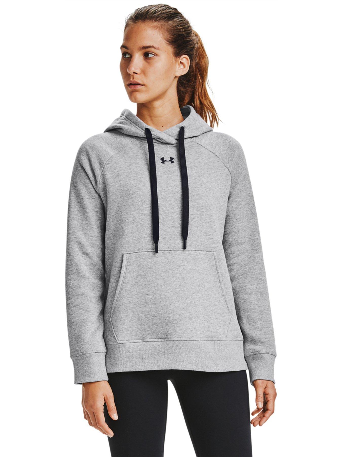 Under armour sale rival hoodie grey