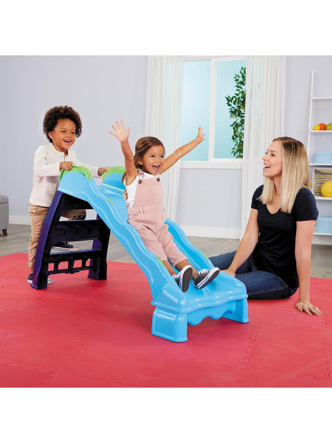 Little tikes playset with clearance 2 slides and tunnel