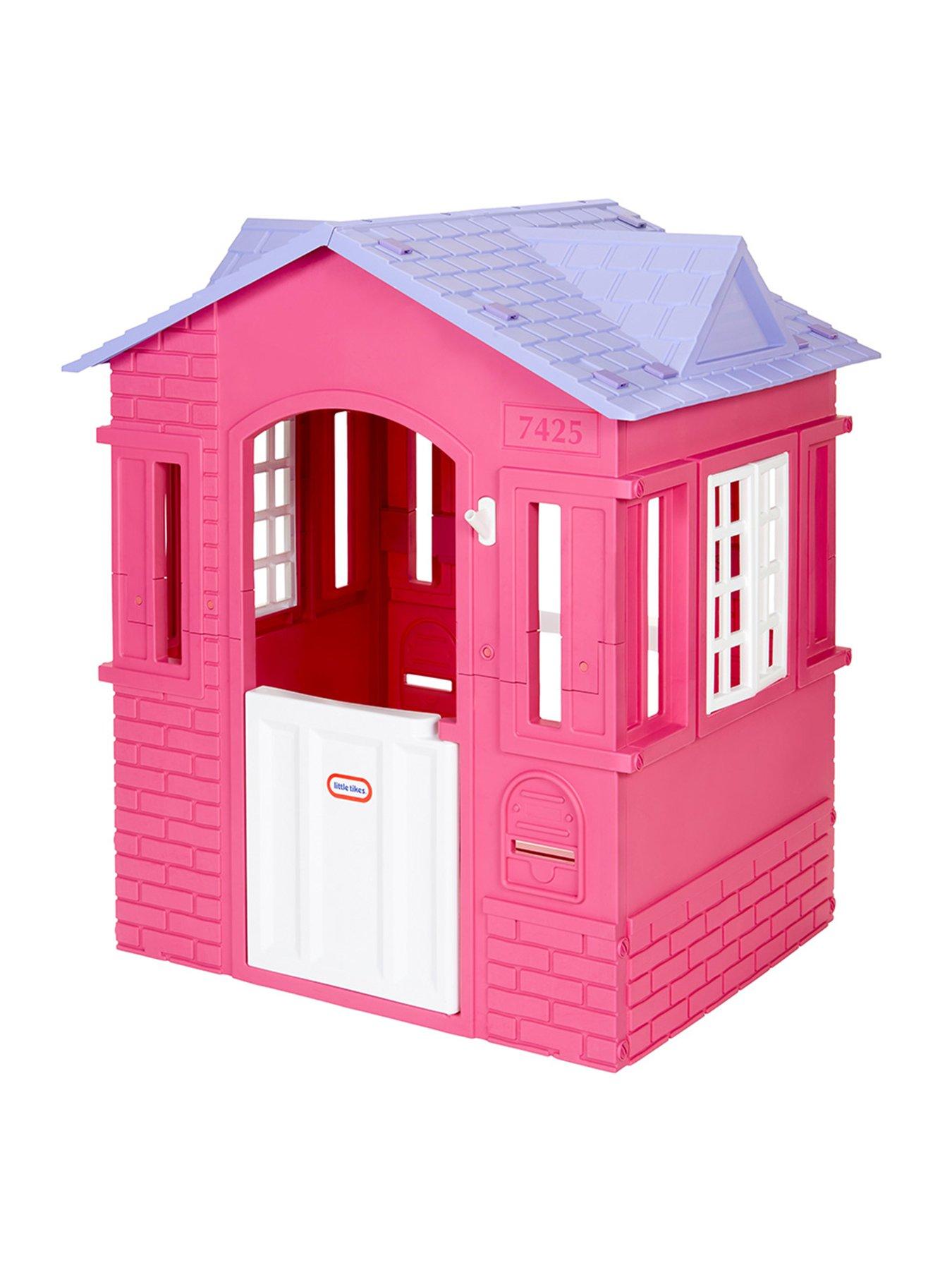 Image 2 of 7 of Little Tikes Cape Cottage Playhouse - Pink