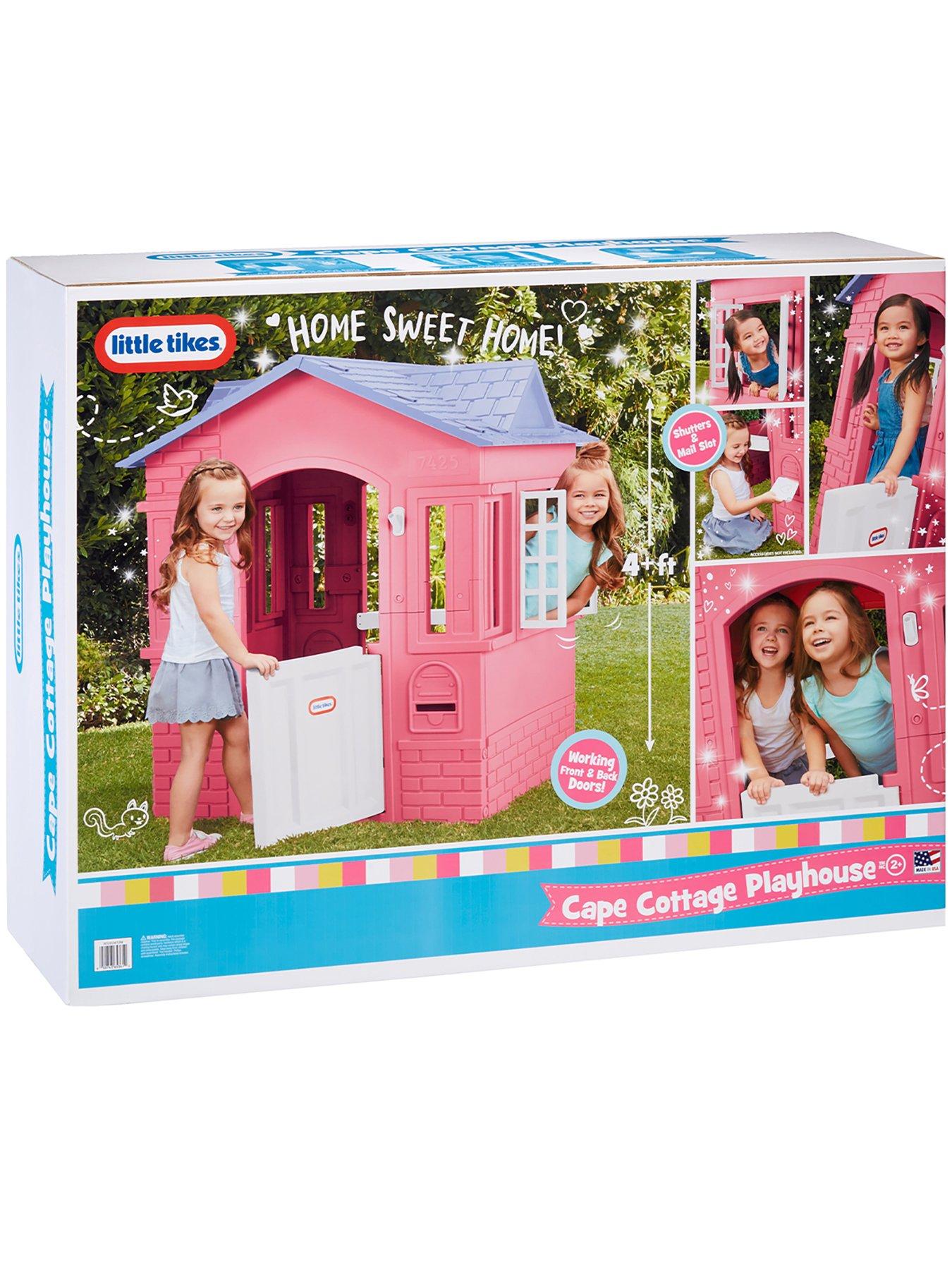 Image 7 of 7 of Little Tikes Cape Cottage Playhouse - Pink