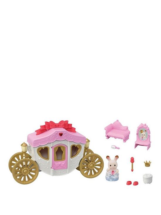 front image of sylvanian-families-royal-carriage-playset