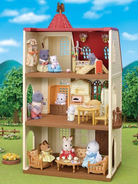 sylvanian-families-red-roof-tower-house-gift-set