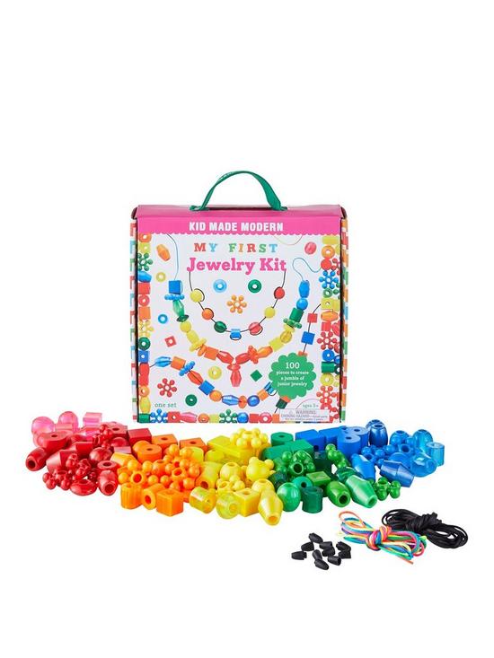 front image of kid-made-modern-my-first-jewellery-kit