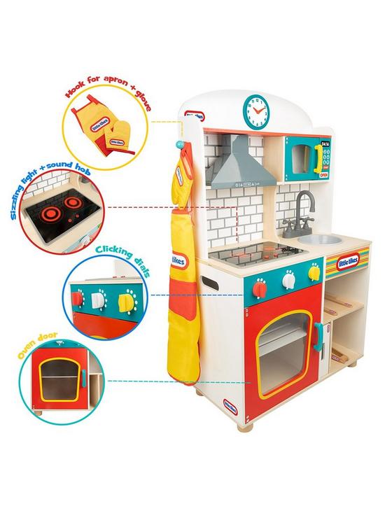 back image of little-tikes-wooden-kitchen