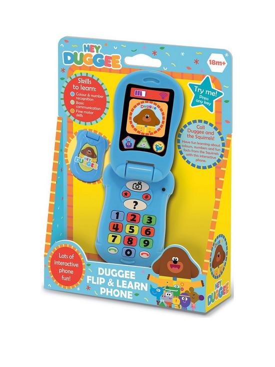 front image of hey-duggee-flip-amp-learn-phone