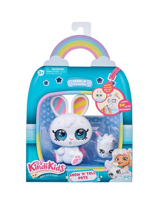 stillFront image of kindi-kids-show-n-tell-pets-marlo-the-bunny-pre-school-4-inch-pet-and-shopkin-accessory