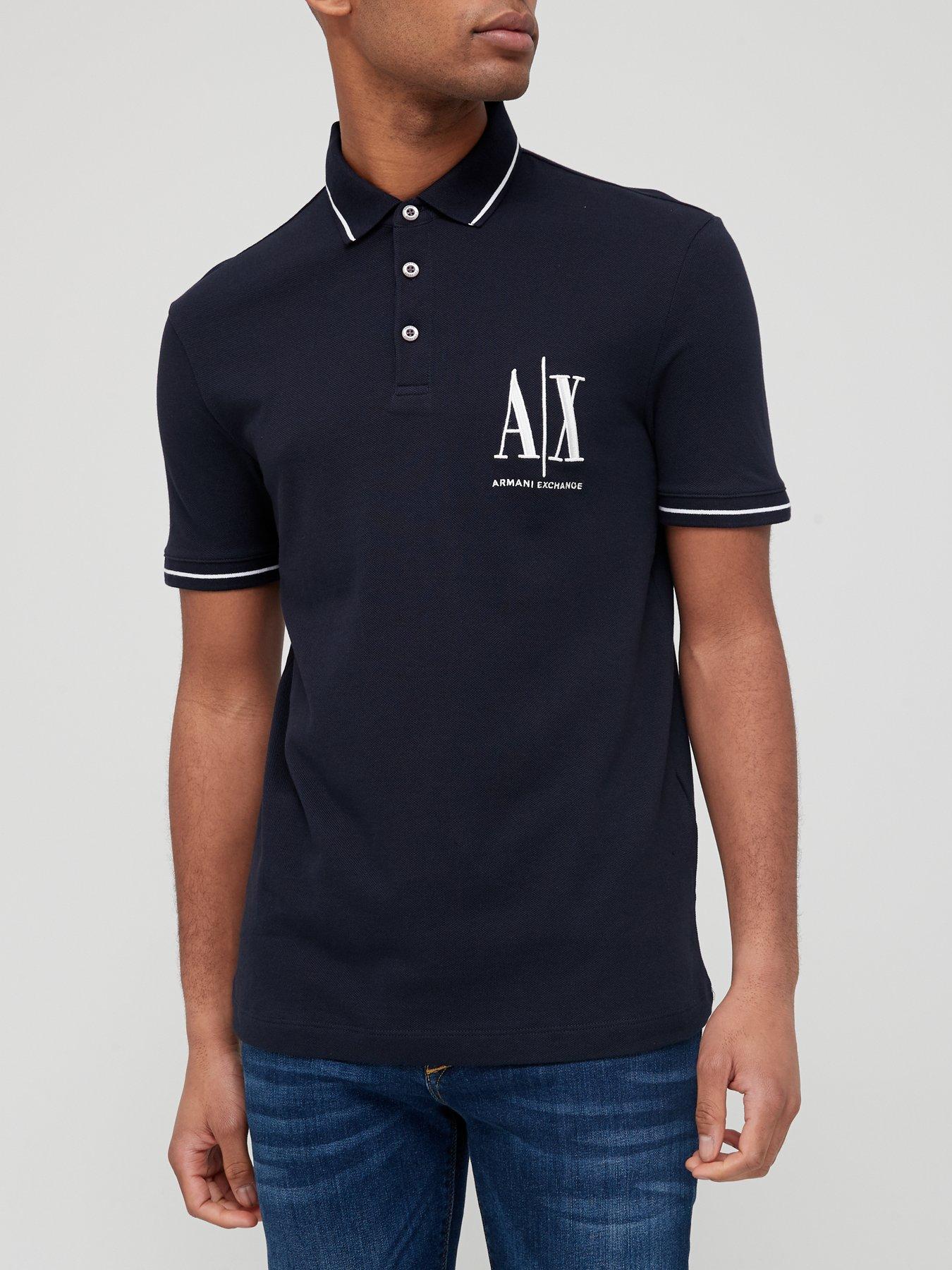 Armani exchange t on sale shirt mens sale