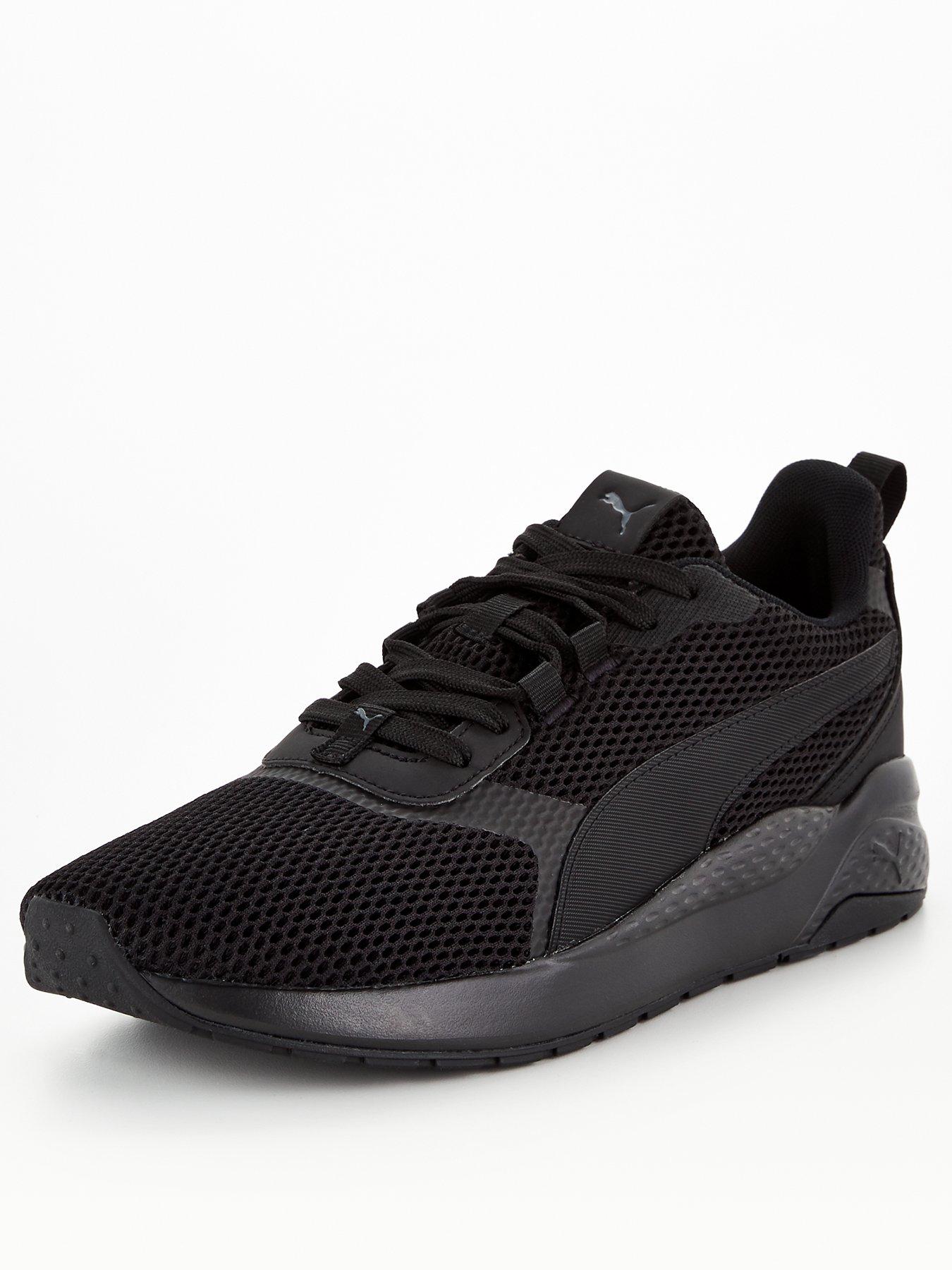 front image of puma-anzarun-fs-core-blackblack