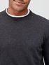  image of very-man-cotton-rich-crew-neck-charcoal-marlnbsp