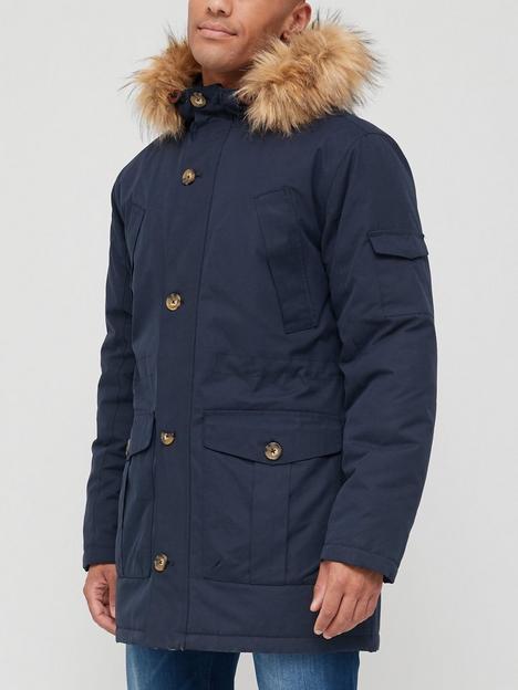 very-man-heritage-faux-fur-hooded-parka-navy