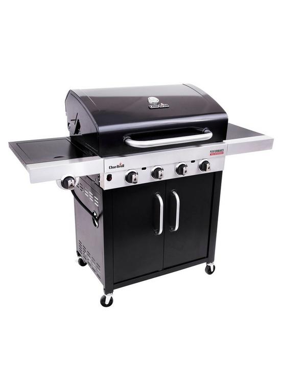 stillFront image of char-broil-performance-seriestrade-440b-4-burner-gas-barbecue-grill-with-tru-infraredtrade-technology--nbspblack