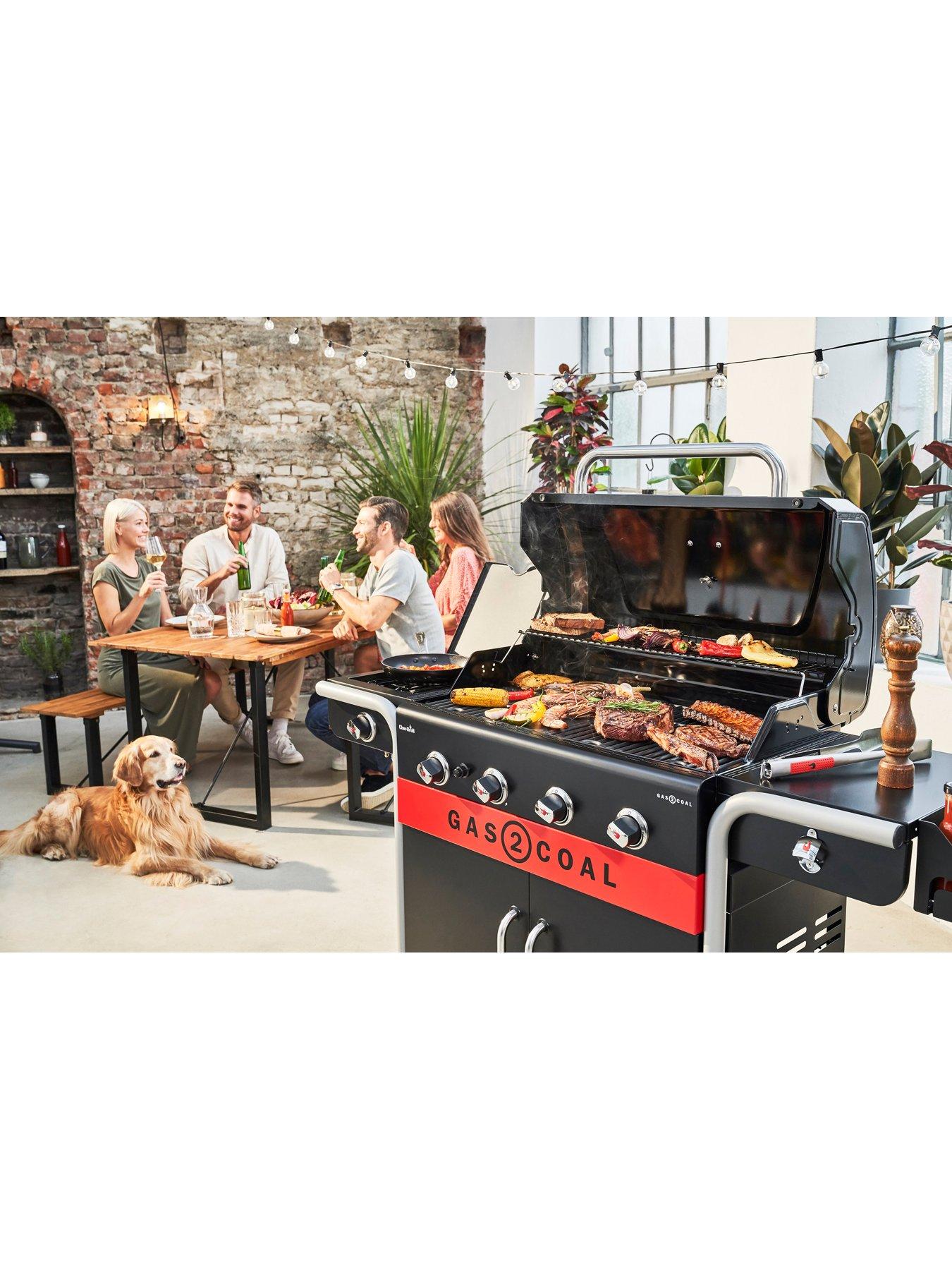 Char-Broil Gas2Coal 440 Hybrid Grill Burner Gas Coal
