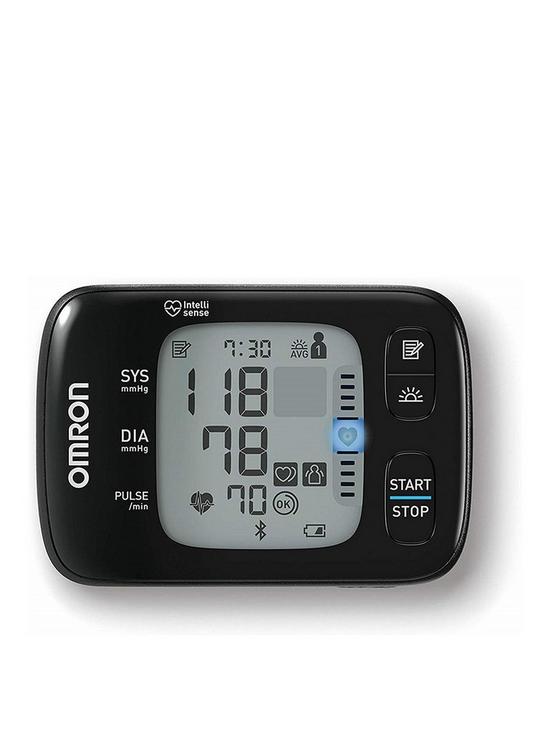front image of omron-rs7-wrist-blood-pressure-monitor-hem-6232t-e