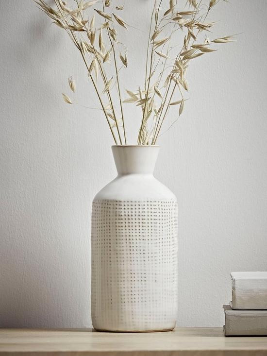 front image of cox-cox-whitewashed-bottle-vase