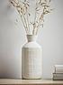  image of cox-cox-whitewashed-bottle-vase