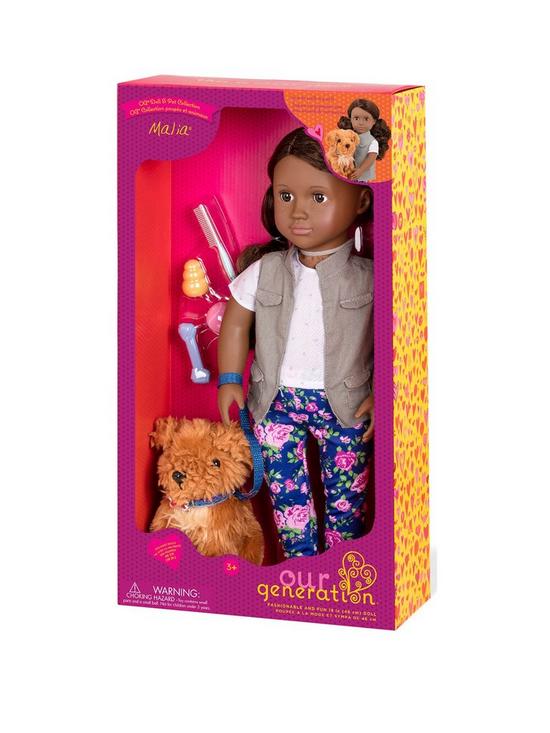 stillFront image of our-generation-malia-doll-and-puppy-dog